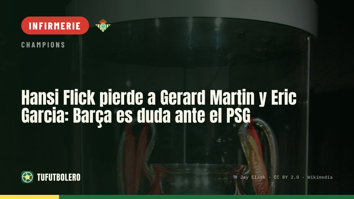 Flick privé de Martin et Eric Garcia : le Barça sous pression avant PSG