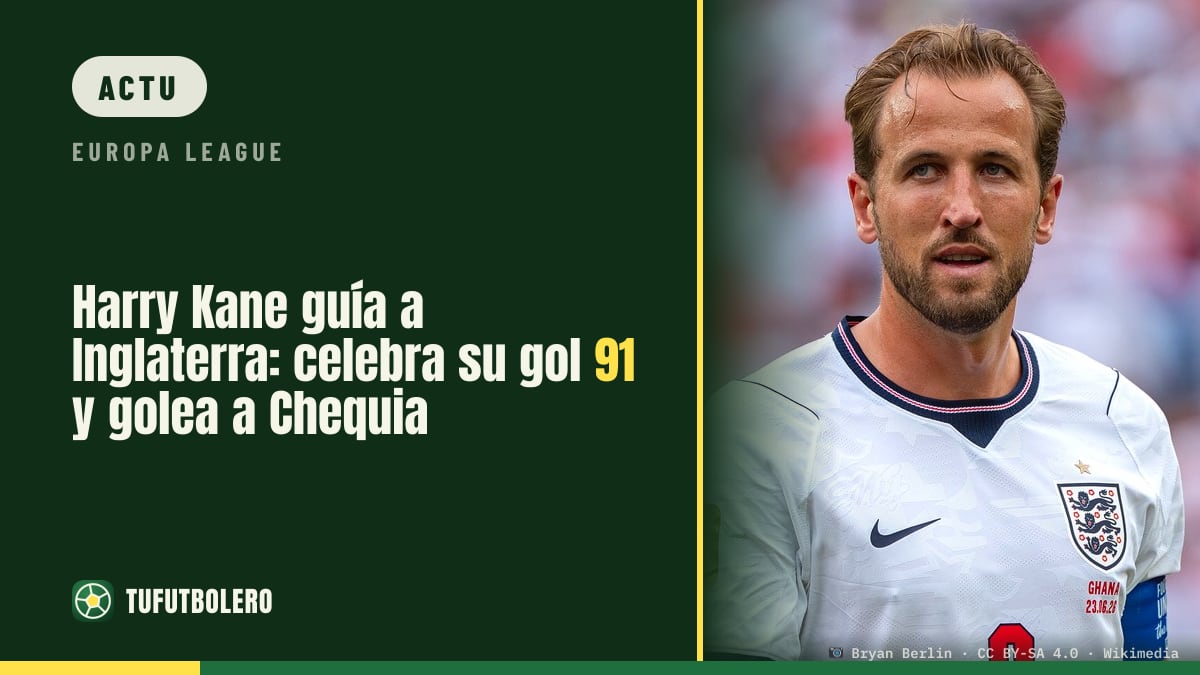 Harry Kane fait la loi : l’Angleterre cartonne la Tchéquie à Wembley