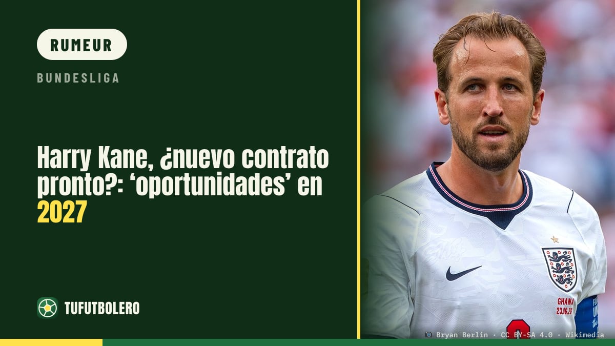 Harry Kane : un nouveau contrat “bientôt” vers l’échéance 2027
