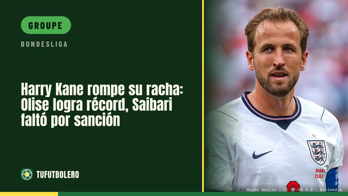 Harry Kane met fin à une série de quatre ans : Olise vise un record, Saibari absent