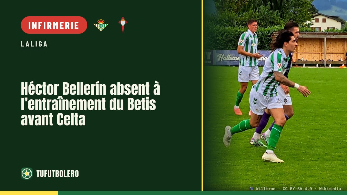 Héctor Bellerín absent à l’entraînement du Betis avant Celta