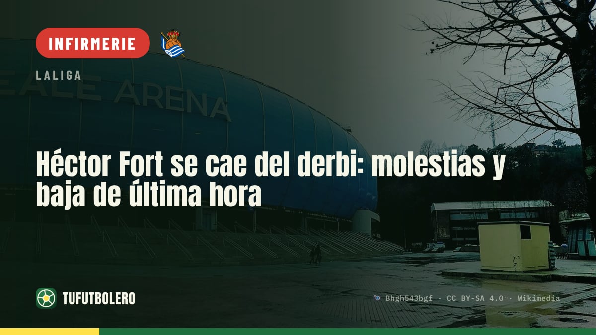 Héctor Fort forfait pour le derby: douleurs et absence de dernière minute