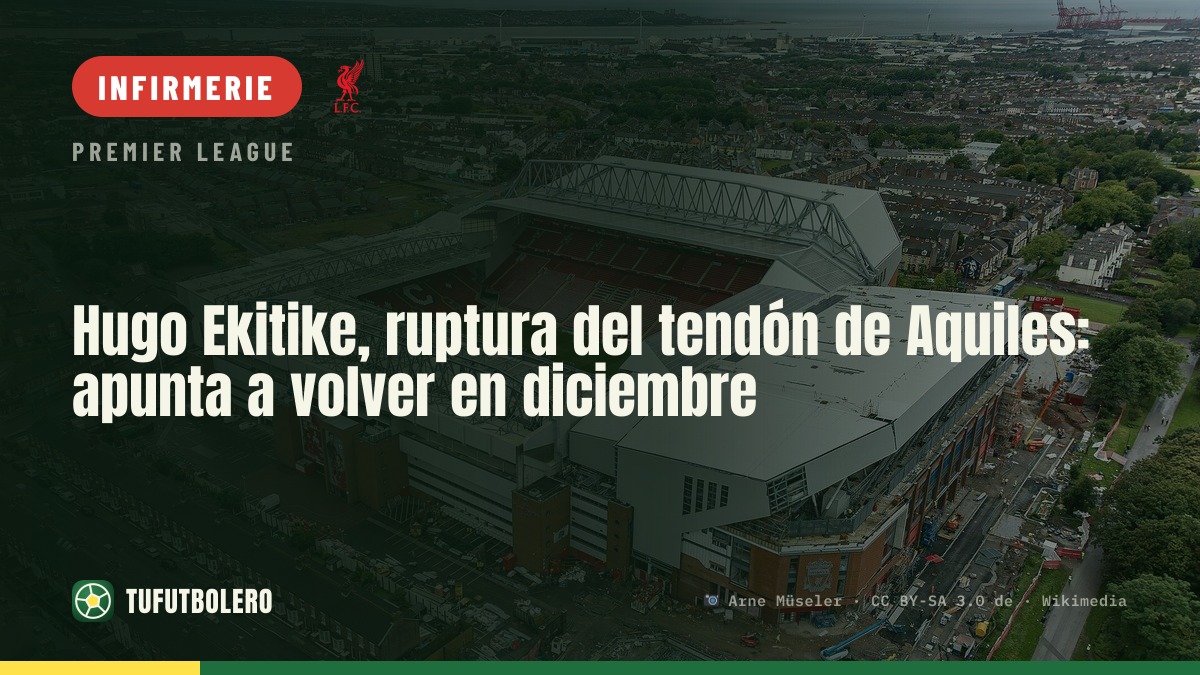 Hugo Ekitike vise un retour à la compétition en décembre après son tendon d’Achille
