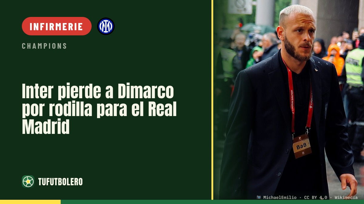 L’Inter privée de Dimarco contre le Real Madrid