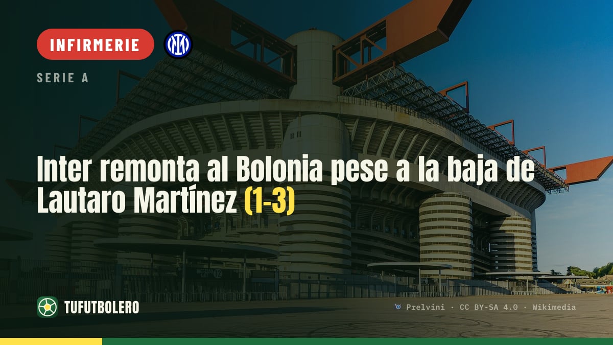 L’Inter renverse le Bologne malgré l’absence de Lautaro Martínez (1-3)