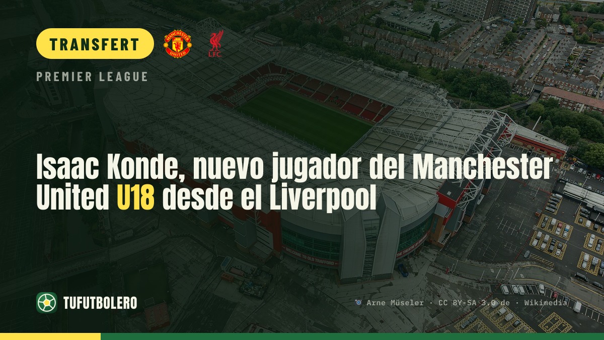 Isaac Konde rejoint Manchester United U18 en provenance de Liverpool
