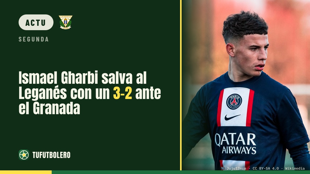 Ismael Gharbi offre le 3-2 au Leganés contre le Granada