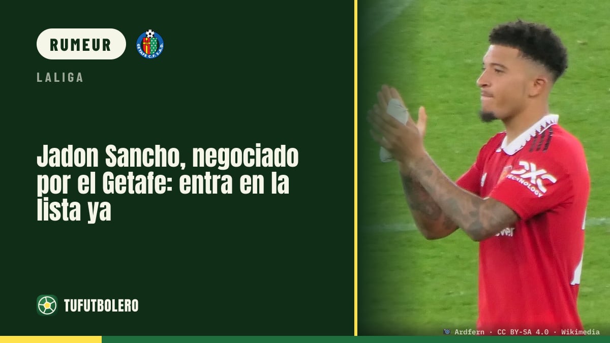 Jadon Sancho déjà dans le viseur du Getafe