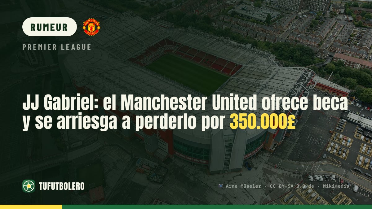 JJ Gabriel: MU propose une bourse, mais risque de le perdre pour 350.000£
