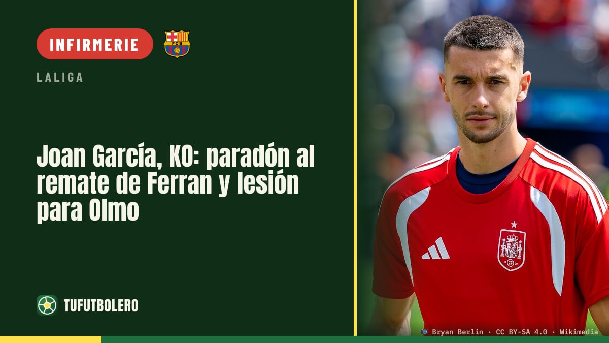 Joan García sonne Ferran sur un arrêt, mais Olmo finit KO