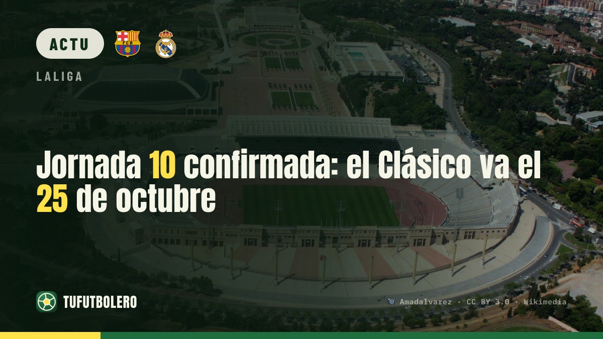 Planning de la J10 confirmé : le Clasico le 25 octobre