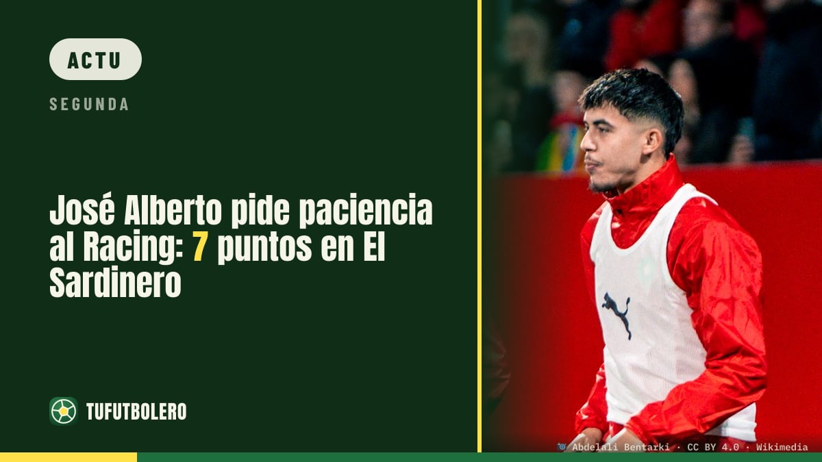 José Alberto demande du temps au Racing : 7 points à El Sardinero