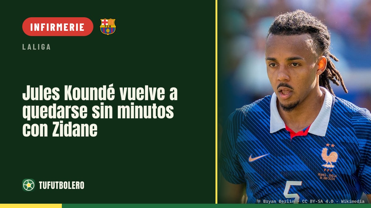 Jules Koundé encore sur le banc : Zidane ne le relance pas