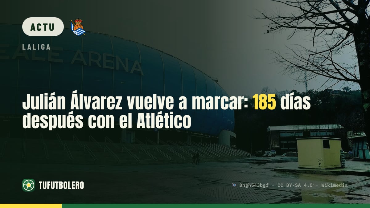 Julián Álvarez marque à nouveau : 185 jours après avec l’Atlético