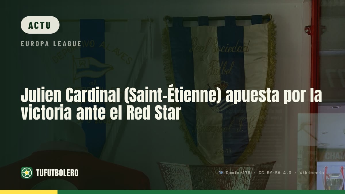 Julien Cardinal (Saint-Étienne) vise la victoire au Red Star