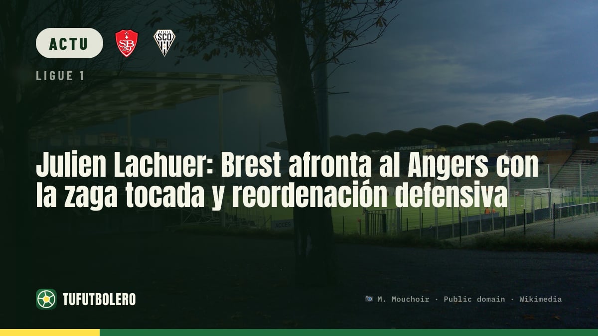 Julien Lachuer: Brest doit se réorganiser contre Angers avec la défense décimée