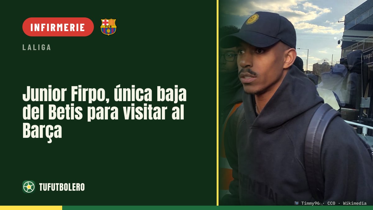 Junior Firpo est la seule absence du Betis contre le Barça