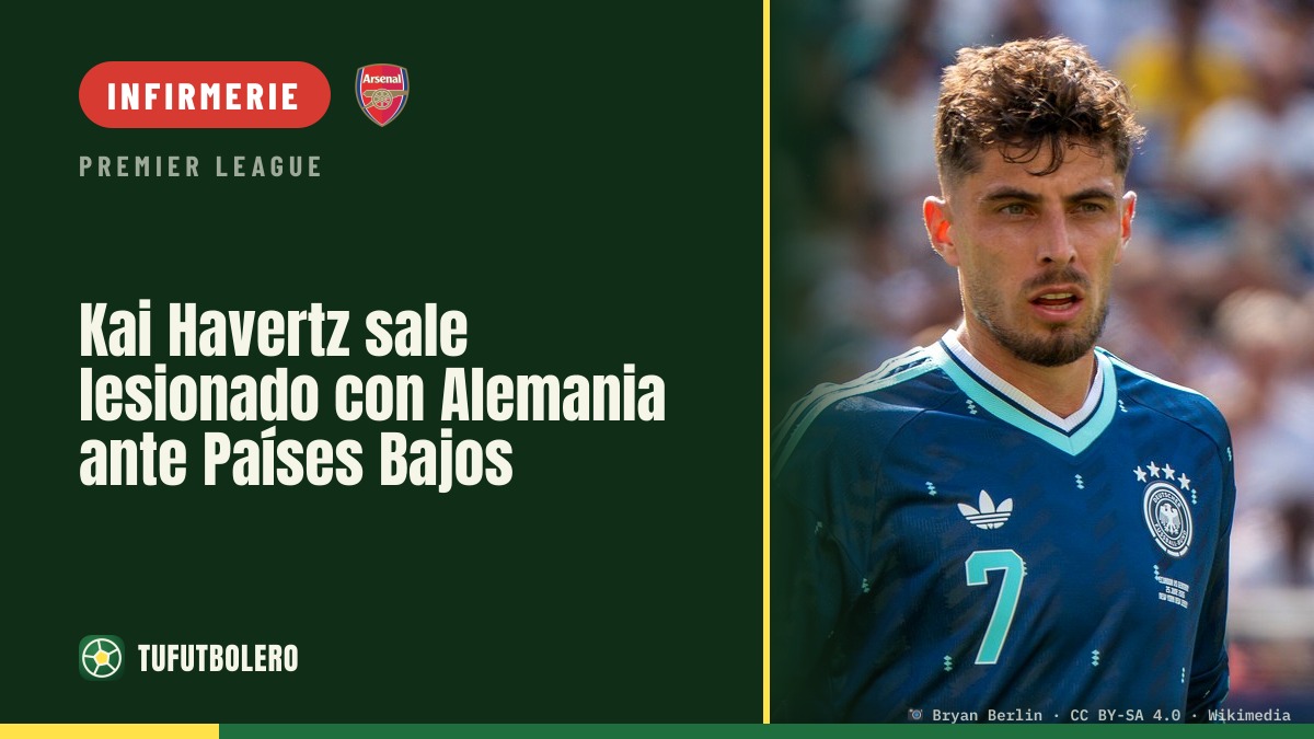 Kai Havertz sort blessé avec l’Allemagne contre les Pays-Bas