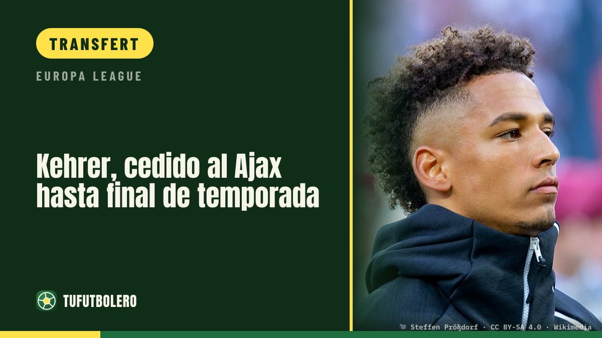 Kehrer rejoint l’Ajax en prêt jusqu’à la fin de saison