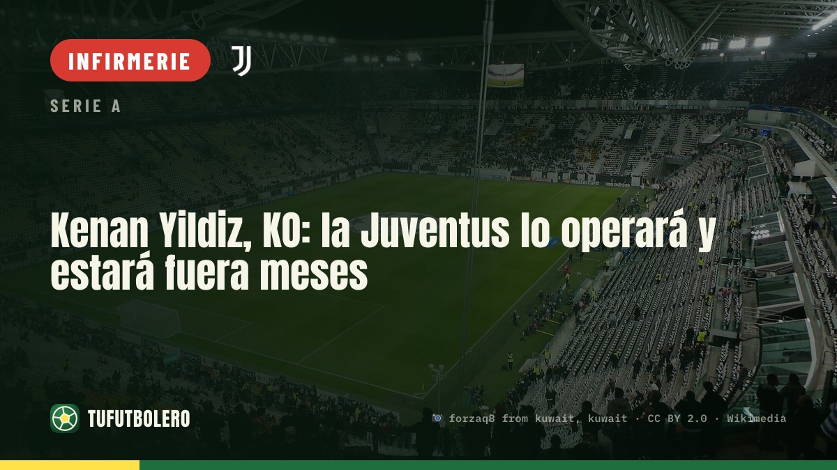 Kenan Yildiz sur la touche : la Juve l’opère, absence de plusieurs mois