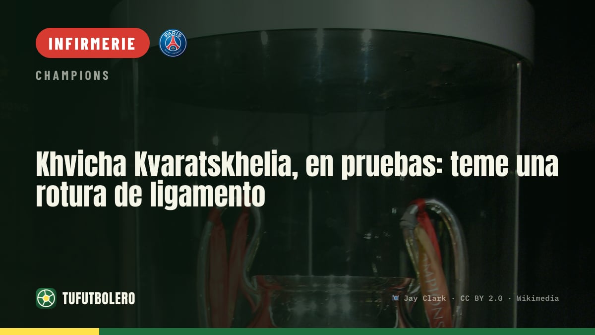 Khvicha Kvaratskhelia au scanner après le PSG-Barça: craintes de rupture du croisé