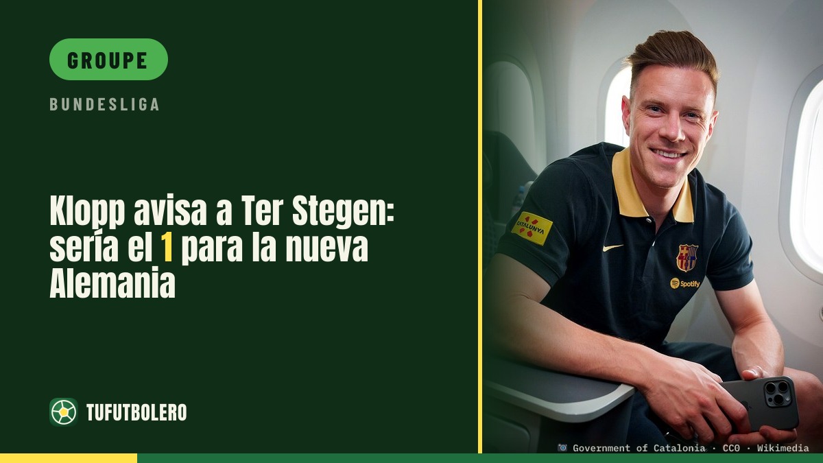 Klopp aurait prévenu Ter Stegen: il serait le n°1 de l’Allemagne