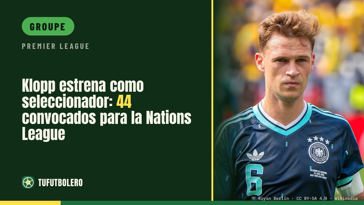 Klopp débute avec l’Allemagne : 44 joueurs convoqués pour la Ligue des nations