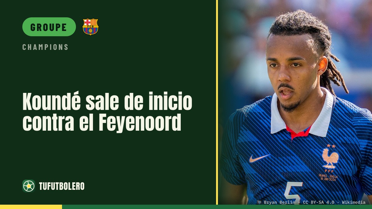 Koundé titulaire face au Feyenoord Rotterdam