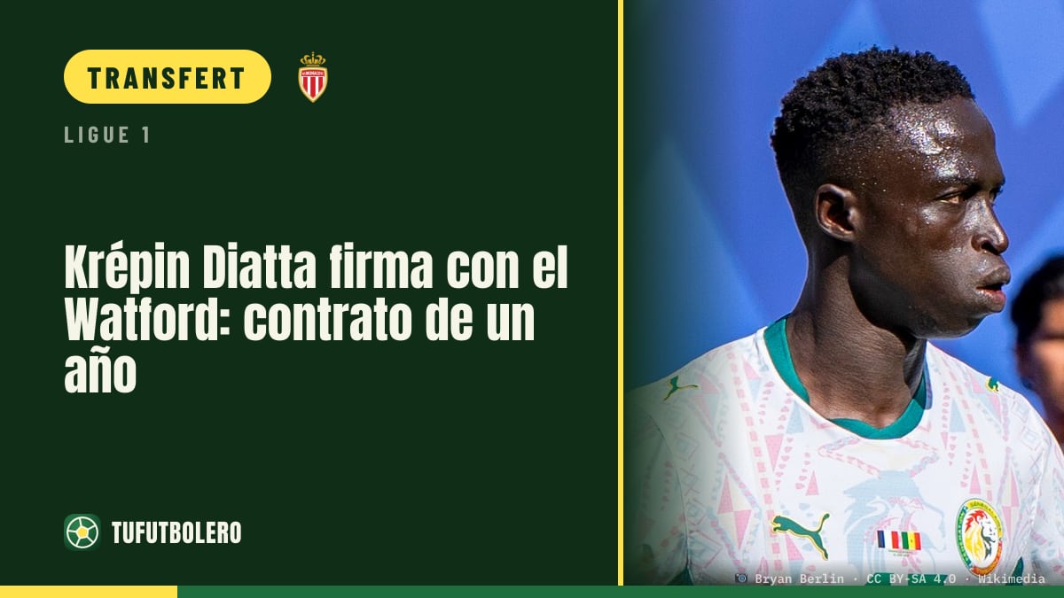 Krépin Diatta signe au Watford pour un an