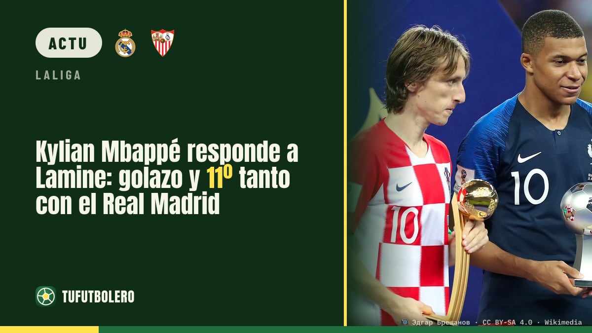 Kylian Mbappé répond à Lamine avec un bijou contre Séville