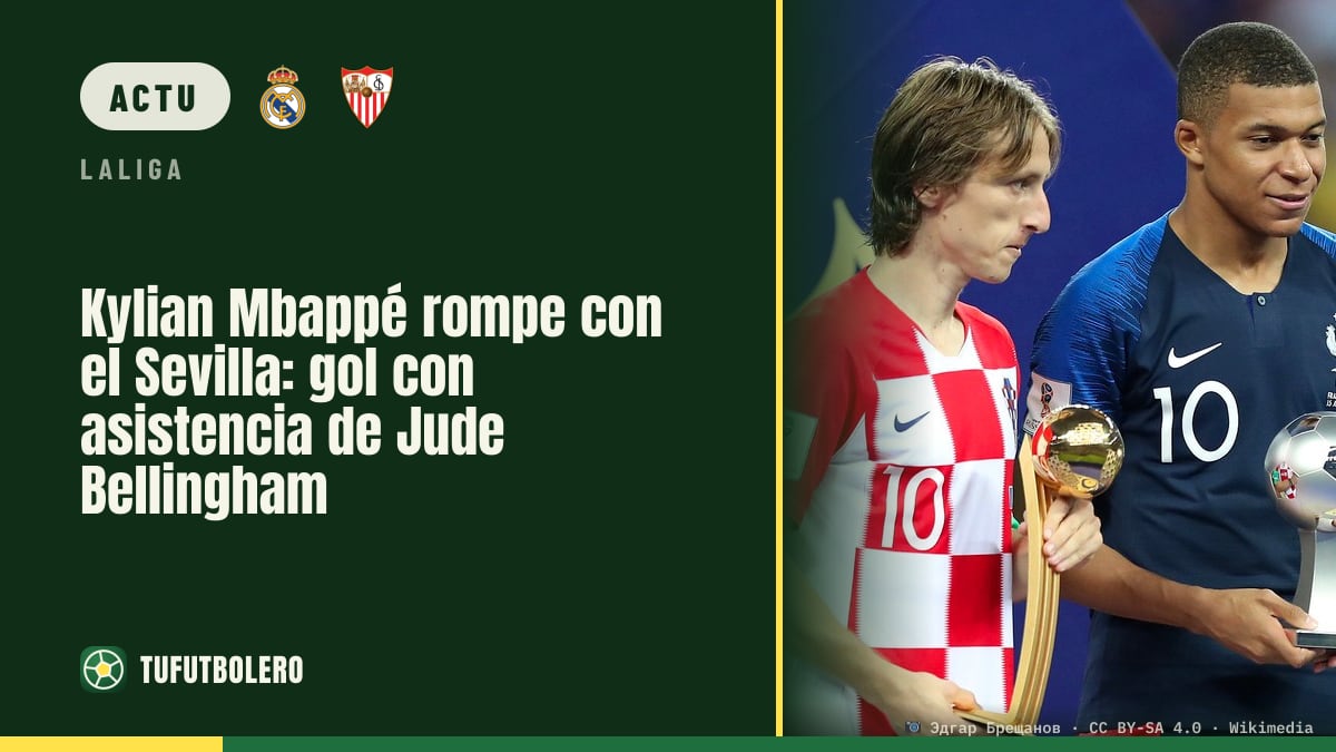 Kylian Mbappé fait la différence contre Séville grâce à Jude Bellingham