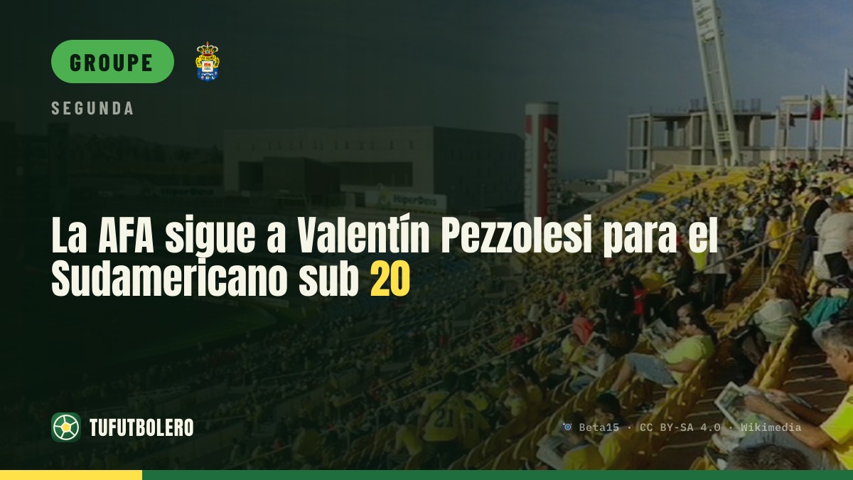 L’AFA suit Valentín Pezzolesi pour le Sudamericano U20