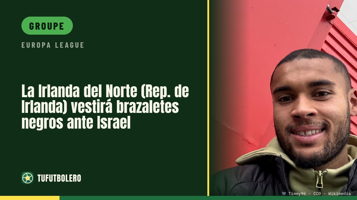 La République d’Irlande portera des brassards noirs contre Israël