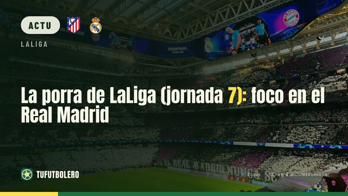 Prono LaLiga (journée 7) : focus sur le Real Madrid