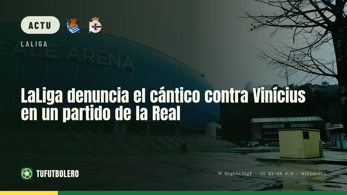 LaLiga dénonce un chant visant Vinícius lors du match de la Real