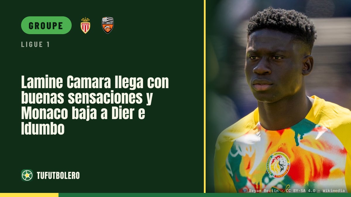 Lamine Camara apte, Dier et Idumbo forfaits : le point santé du Monaco