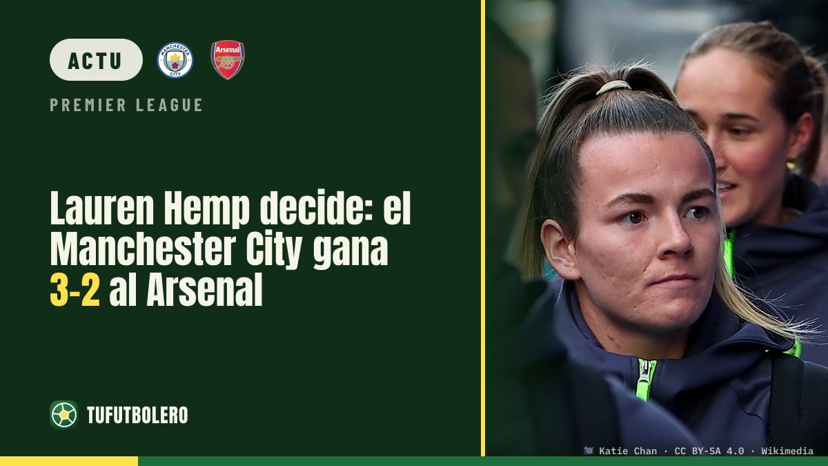Lauren Hemp fait la différence : City bat Arsenal 3-2