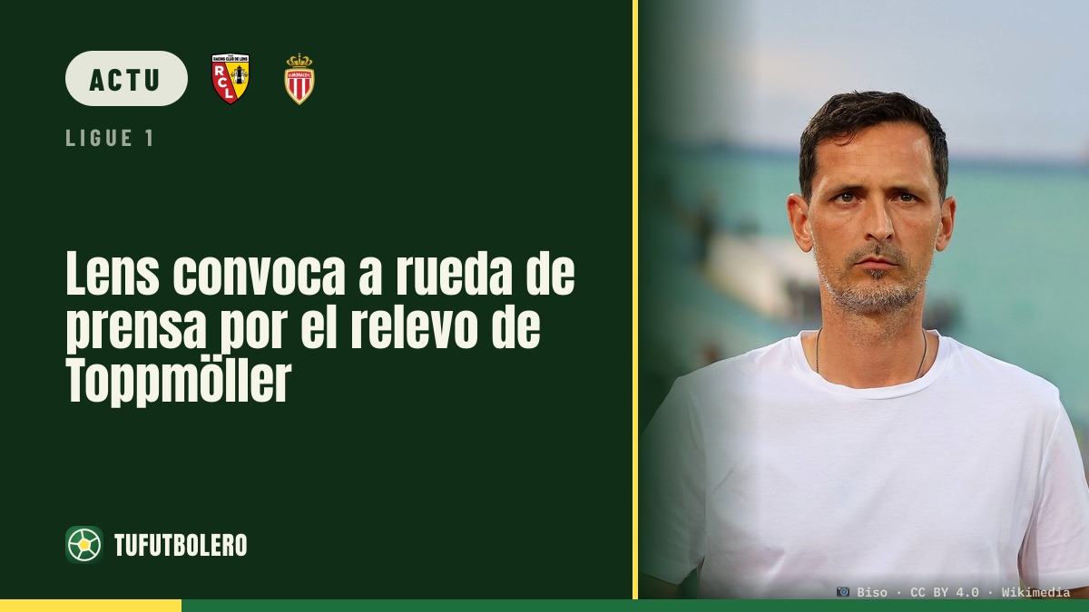 Lens explique le départ de Toppmöller avant Monaco en direct