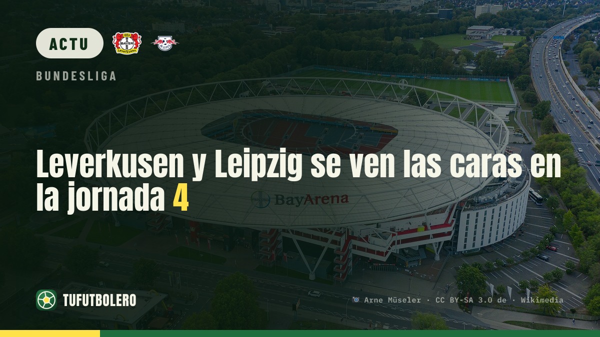 Leverkusen-Lipsia en direct pour la 4e journée