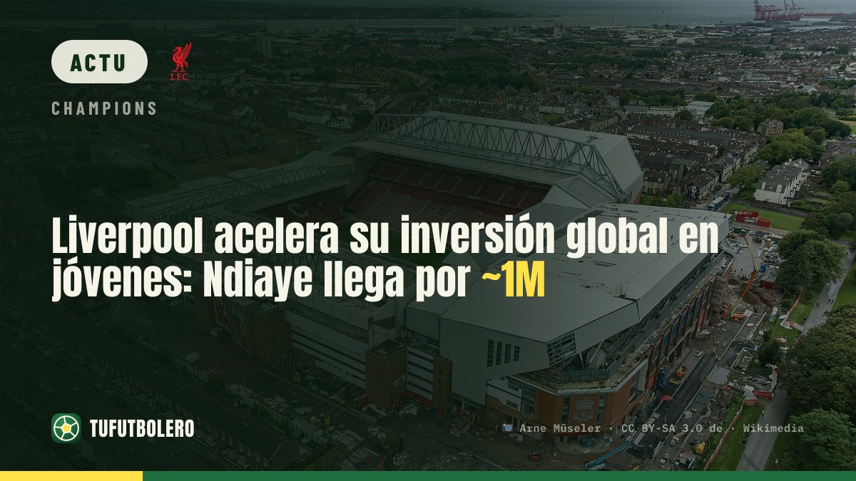 Liverpool mise davantage sur les jeunes mondiaux avec Ndiaye