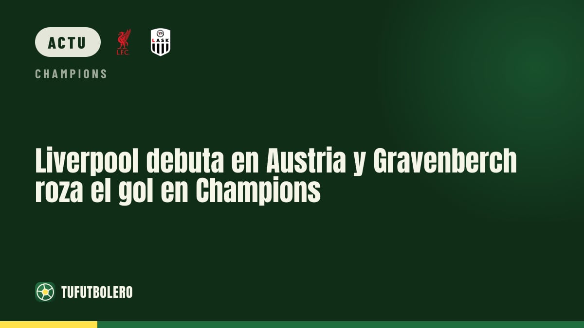 Liverpool tout près du but: Gravenberch frappe le poteau à Lask