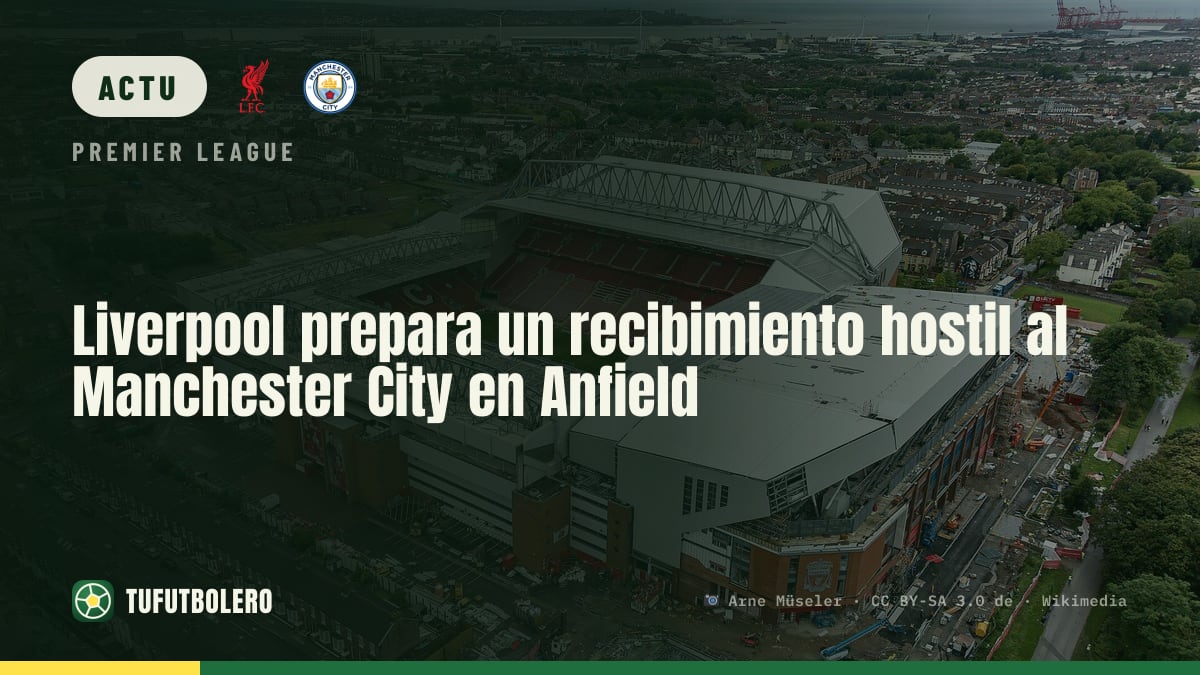 Le Liverpool prépare un accueil hostile au Manchester City à Anfield
