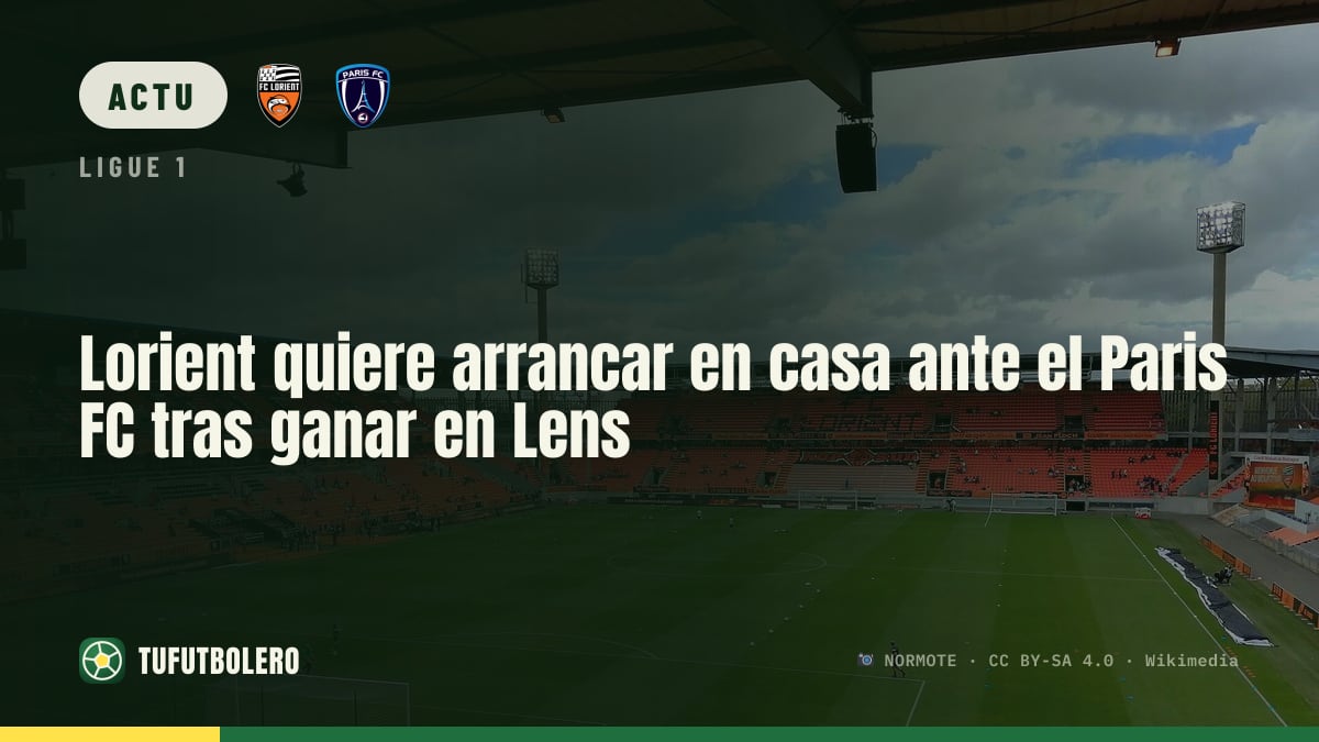 Lorient veut lancer sa Ligue 1 à domicile contre le Paris FC
