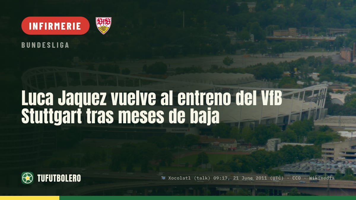 Luca Jaquez reprend l’entraînement collectif avec le VfB Stuttgart après plusieurs mois
