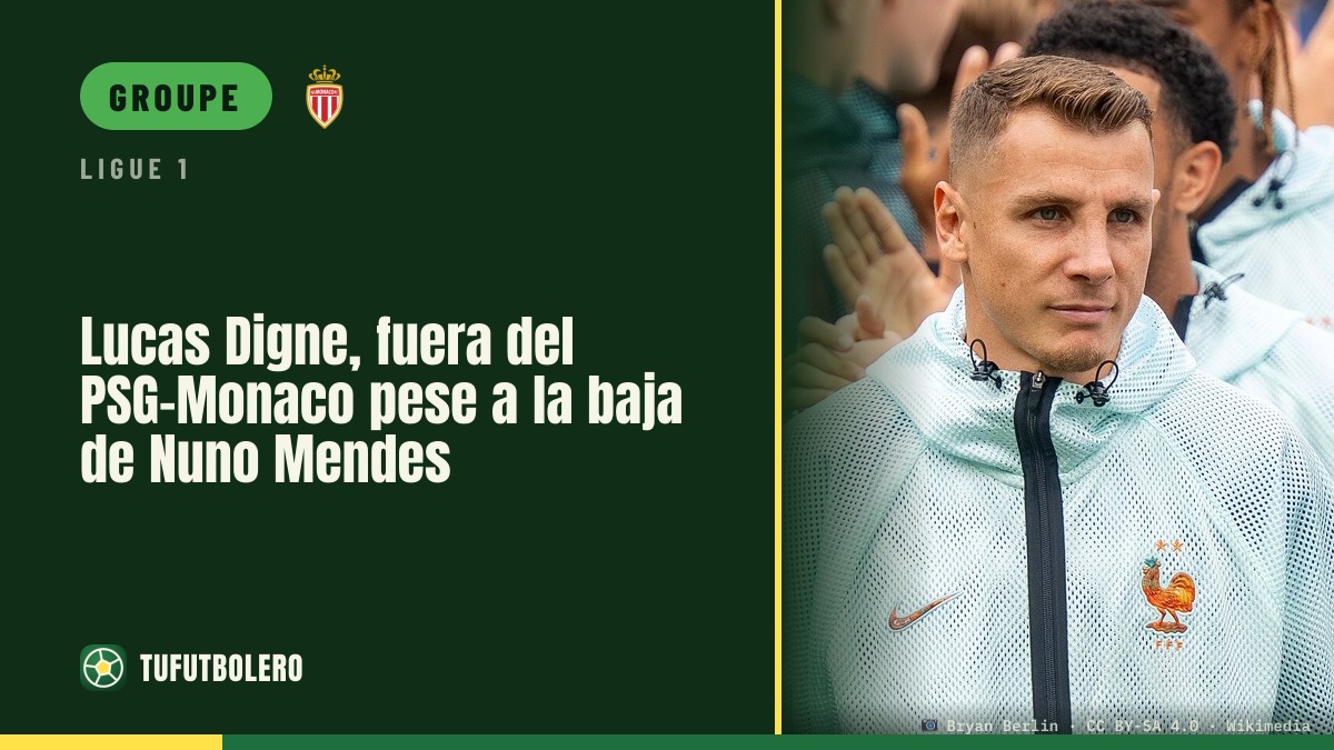 Digne absent à Monaco: surprise après l’absence de Nuno Mendes