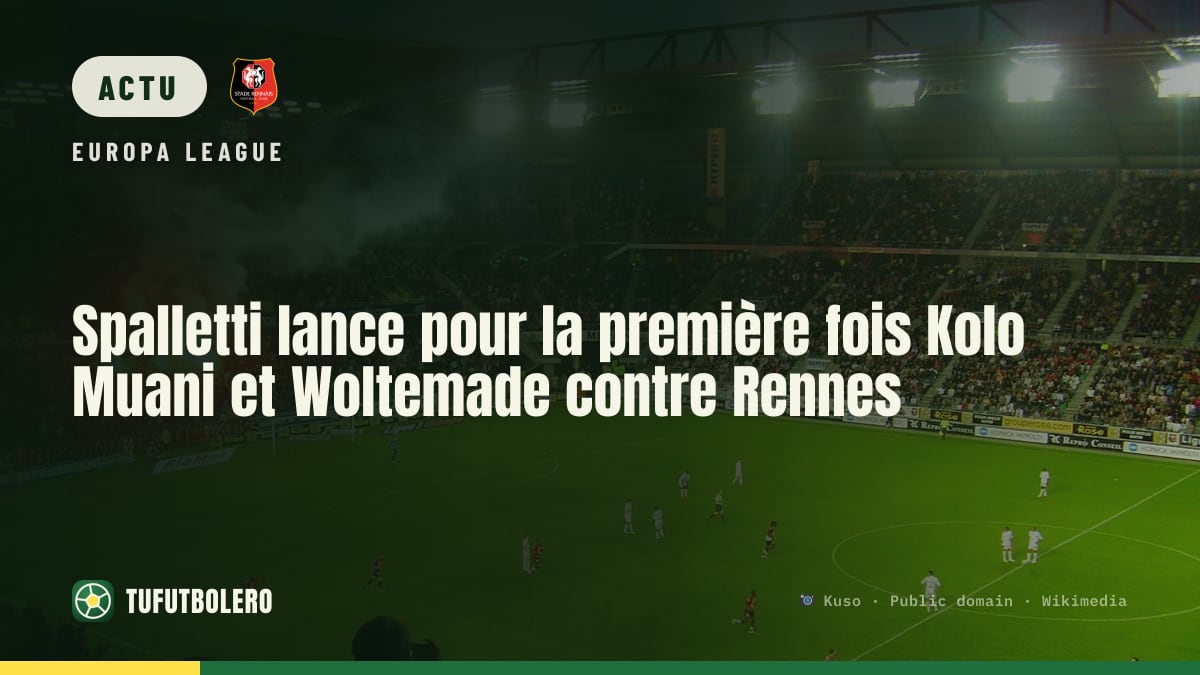 Spalletti lance pour la première fois Kolo Muani et Woltemade contre Rennes
