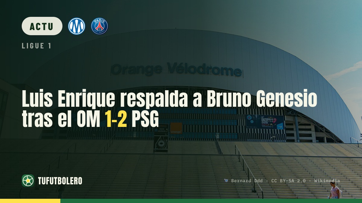 Luis Enrique soutient Bruno Genesio après OM 1-2 PSG