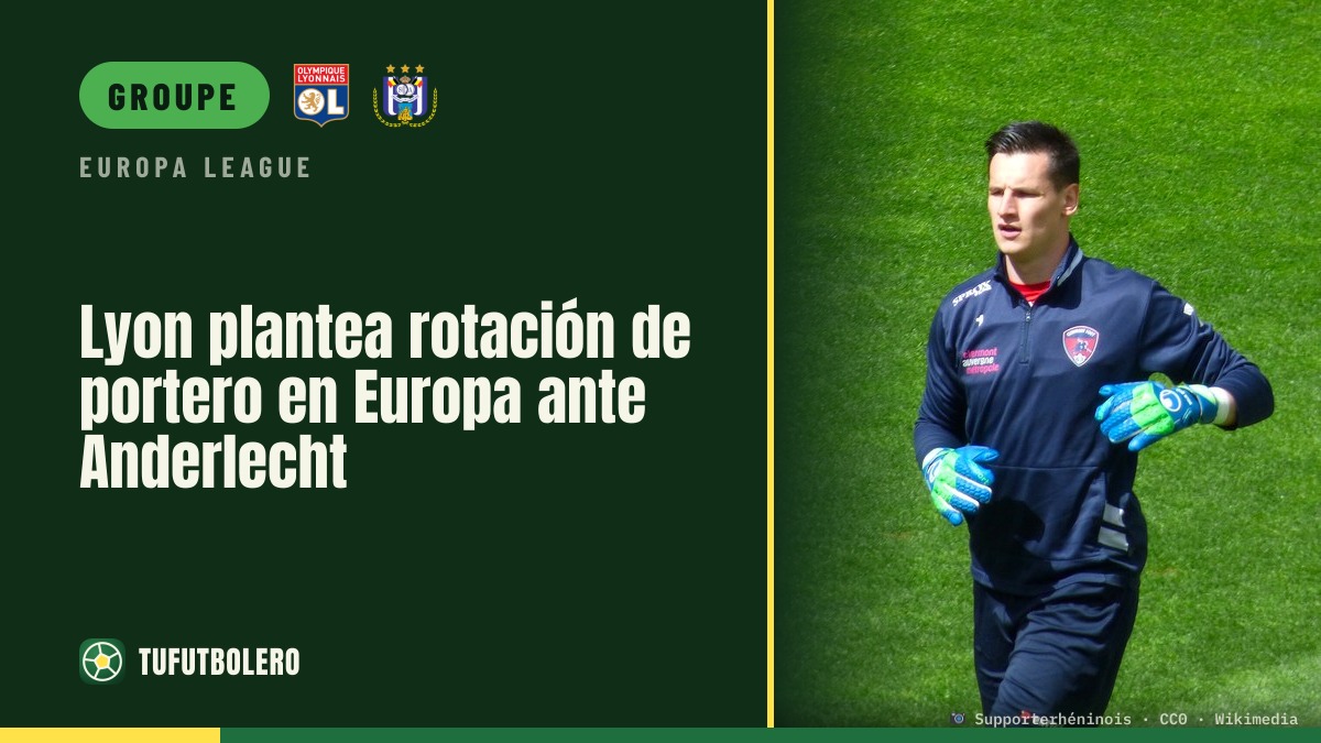 Lyon envisage un changement de gardien en Europa contre Anderlecht