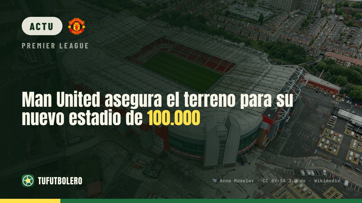 Manchester United sécurise le terrain pour son stade de 100 000 places