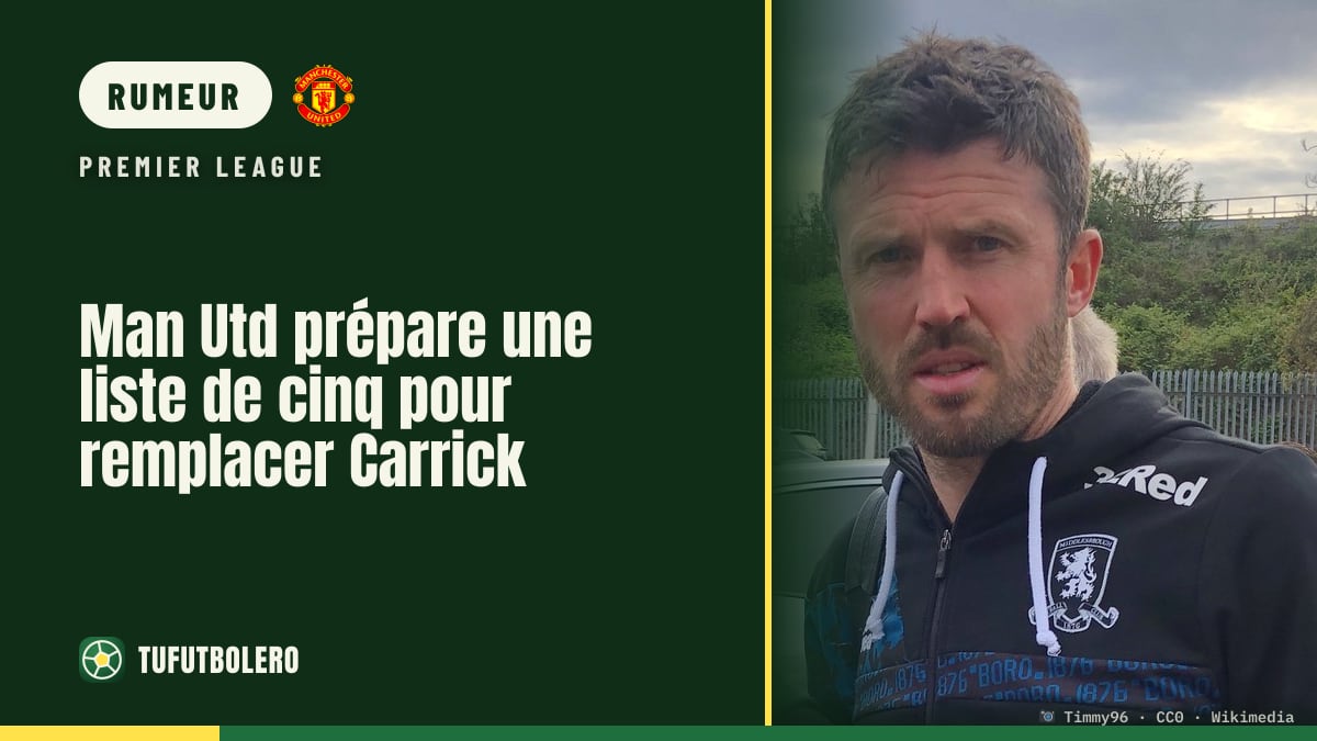 Man Utd prépare une liste de cinq pour remplacer Carrick